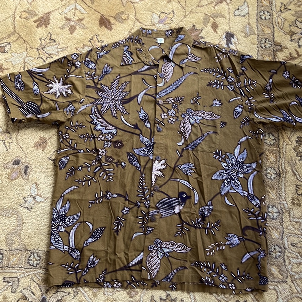 Men’s World Market Camp Shirt L